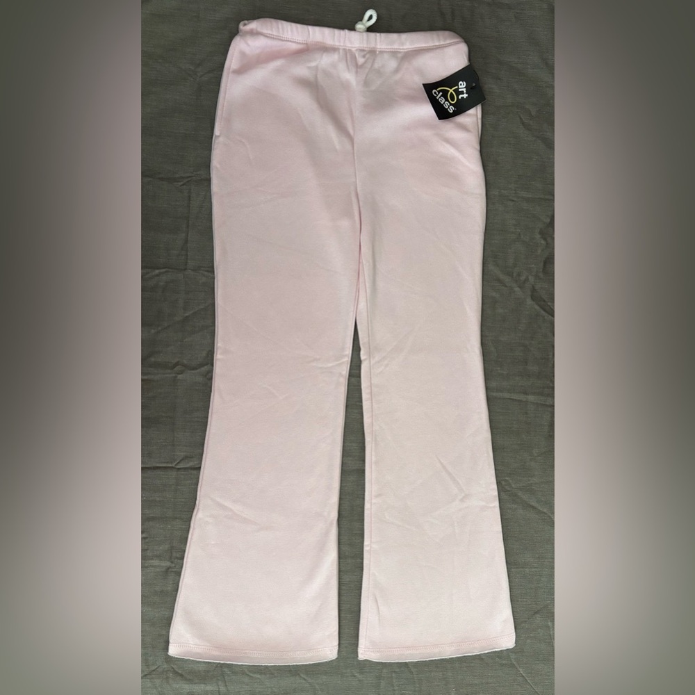🔥Art Class Girls Light Pink Flared Sweatpants, Size: M (8) & XL (14), NWT